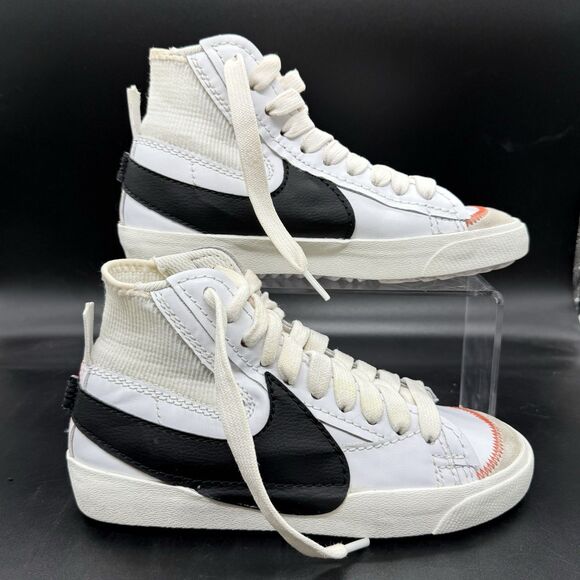 Nike Shoes - Nike Blazer '77 Jumbo Mid Womens size 6.5 Large Check White Black DQ1471-100